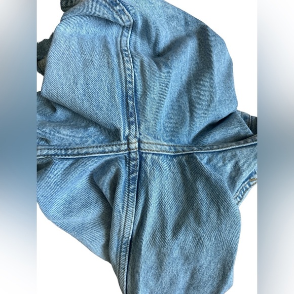 Zara High waist Rise Blue Tattered mom jeans - Picture 10 of 10